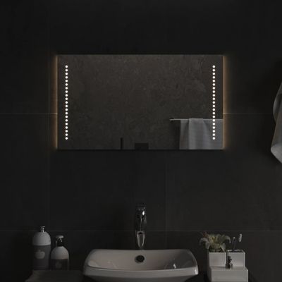 vidaXL LED kúpeľňové zrkadlo 40x70 cm