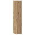 vidaXL Highboard Remeselný dub 30 x 42,5 x 185 cm