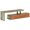 vidaXL TV stolík (118-200) x 30 x 40 cm masívne recyklované drevo