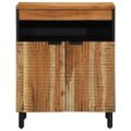 vidaXL Servírovacia skriňa Hnedá 60 x 33 x 75 cm Masívne mango drevo