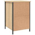 vidaXL Nočné stolíky 2 ks dub sonoma 40x42x60 cm kompozitné drevo