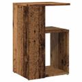 VidaXL Príručný stolík Old Wood 36x30x56 cm Engineered Wood