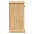 vidaXL Komoda so zásuvkami VIGO 113x40x75 cm borovicový masív