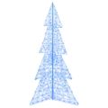 vidaXL Vianočný stromček 240 LED Modrá 180 cm Akryl
