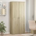 vidaXL Vysoká skrinka dub sonoma 80x35x180 cm kompozitné drevo