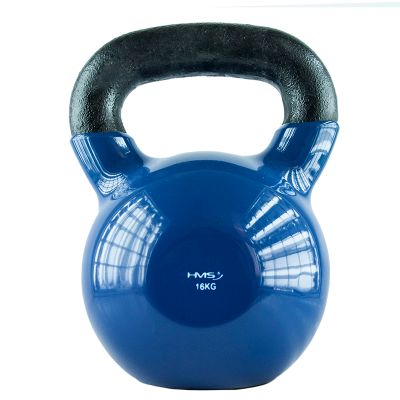 Kettlebell HMS KN 16 kg pokrytý vinylom