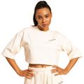 Dámske tričko Cropped Serenity Ivory - BeastPink, veľkosť L, veľkosť oblečenia L