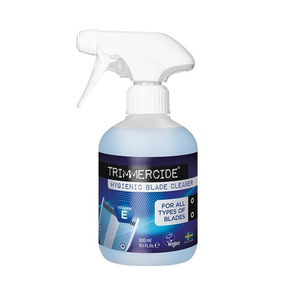 Hygienický sprej na hlavice strihacích a kontúrovacích strojčekov TRIMMERCIDE Hygienic blade cleaner 300 ml