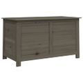 vidaXL Vonkajší box na vankúše antracitový 100x50x56 cm jedľový masív