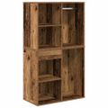 VidaXL súprava toaletného stolíka s LED diódou Engineered Wood