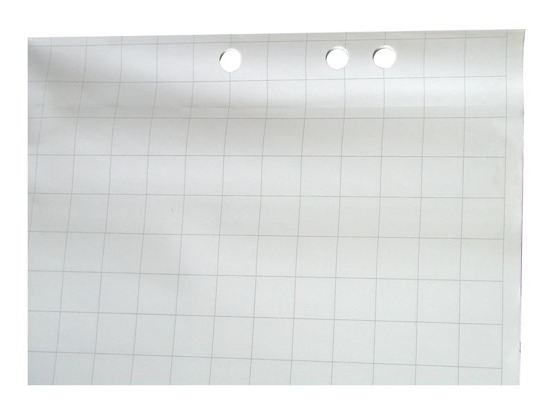 Blok AVELI pre flipchart, 25 listov, štvorčekový