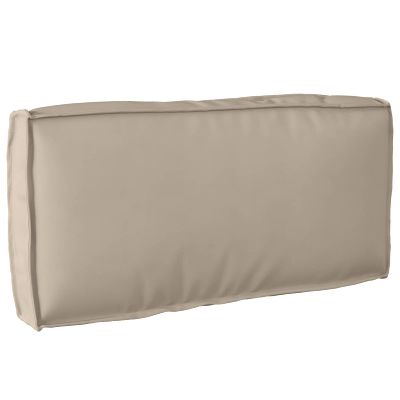 vidaXL Podložka Sivohnedá 80 x 40 x 12 cm Oxfordská látka