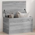 vidaXL Úložný box sivý sonoma 60x35x35 cm kompozitné drevo