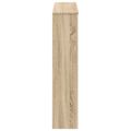vidaXL Rám krbu Dub sonoma 93 x 20 x 89 cm Kompozitné drevo