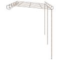 vidaXL Záhradná pergola, starožitná hnedá 6x3x2,5 m, železo