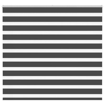 vidaXL Zebra roleta čierna 160x150 cm šírka látky 155,9cm polyester