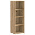vidaXL Highboard Dub artisan 40 x 41 x 124 cm Kompozitné drevo