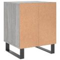 vidaXL Nočné stolíky 2 ks sivý dub sonoma 40x35x50 cm kompozitné drevo
