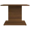 vidaXL Konferenčný stolík, hnedý dub 55,5x55,5x40 cm, kompozitné drevo