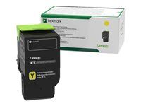 Žltá - originálna - kazeta s farbivom LCCP, LRP - pre Lexmark CS421, CS521, CS622, CX421, CX522, CX622, CX625