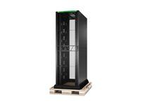 APC NetShelter SX Advanced - Rozvádzač stojanový skriňový - podlahové prevedenie - biela - 52U - 19" - kompatibilný s TAA
