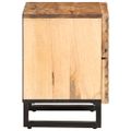 vidaXL Nočné stolíky 2 ks 40x34x46 cm surové masívne mango
