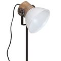 vidaXL Stolová lampa 25 W biela 17x17x50 cm E27