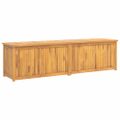 vidaXL Záhradný box 200x50x55 cm, tíkový masív