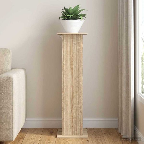 vidaXL Stojan na rastliny Dub sonoma 30,5 x 30 x 100,5 cm