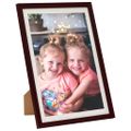 vidaXL Fotorámiky na stenu alebo stôl 5 ks tmavočervené 42x59,7 cm