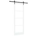 vidaXL Posuvné dvere ORKDAL Biela 83 x 232 cm
