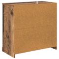 vidaXL Komody 2 ks Staré drevo 70 x 35,5 x 67,5 cm Kompozitné drevo