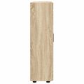 vidaXL Servírovacia skriňa FLORIN 55,5 x 29 x 100 cm Sonoma dub