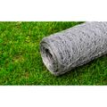 vidaXL Drôtené pletivo pozinkovaná oceľ 25x1 m strieborné