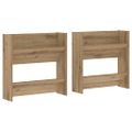 vidaXL Skriňa na topánky 2 ks 60 x 18 x 60 cm Kompozitné drevo