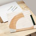 vidaXL Dekoračné panely 12 ks Biela 30 x 30 x 0,27 cm Kompozitné drevo