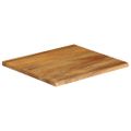 vidaXL Stolová doska živá hrana 80x80x2,5 cm masívne mango