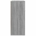 vidaXL Botník sivý dub sonoma 60x35x84 cm spracované drevo