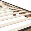 vidaXL Rám postele s čelom Staré drevo 80 x 200 cm Kompozitné drevo