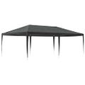 vidaXL Profesionálny párty stan 4x6 m, antracitový 90 g/m²