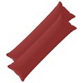vidaXL Poťah na podložku 2 ks HOUTEN Víno červené 40 x 145 cm