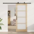 vidaXL Posuvné dvere ORKDAL Prírodná 83 x 211 cm