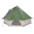 vidaXL Tipi stan 8-miestny Zelená taft