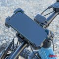 Držiak telefónu na bicykle, motocykle, skútre, kolobežky otočný o 360° AMiO-04146