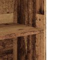 vidaXL Závesná nástenná skrinka Old Wood 69,5x32,5x90 cm
