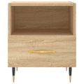 vidaXL Nočný stolík dub sonoma 40x35x47,5 cm kompozitné drevo