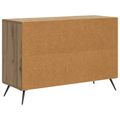 vidaXL Servírovacia skriňa Dub artisan 89 x 34,5 x 60 cm