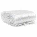 vidaXL Priehľadná plachta s okami 1x4 m PVC