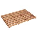 vidaXL Kúpeľňové predložky 2 ks masívne akáciové drevo 56x37 cm
