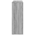 vidaXL Knižnica/deliaca stena sivá sonoma 100x33x94,5 cm